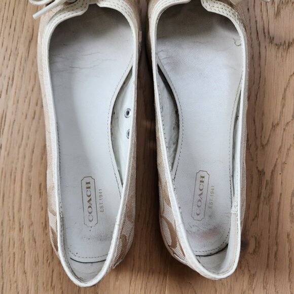 Coach Jana flats size 7 - Picture 7 of 12